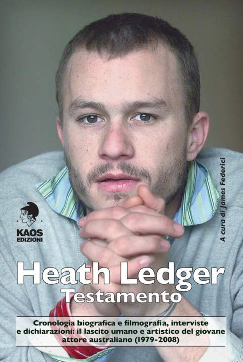 Boek Heath Ledger. Testamento J. Federici