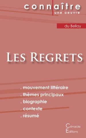 Kniha Fiche de lecture Les Regrets de Joachim du Bellay (Analyse litteraire de reference et resume complet) Joachim du Bellay