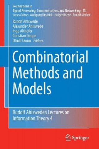 Könyv Combinatorial Methods and Models Rudolf Ahlswede