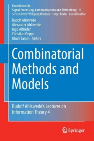 Knjiga Combinatorial Methods and Models Rudolf Ahlswede