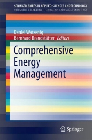 Книга Comprehensive Energy Management - Eco Routing & Velocity Profiles Daniel Watzenig