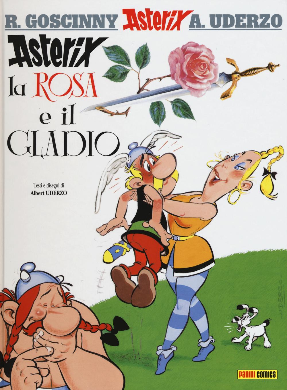 Carte Asterix, la rosa e il gladio René Goscinny