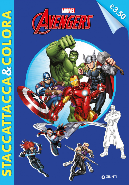 Kniha Avengers. Staccattacca e colora 