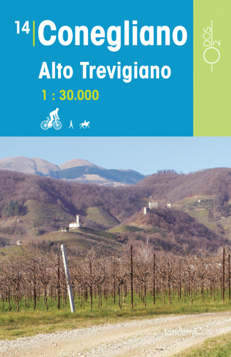 Книга Conegliano alto trevigliano 1:30.000 Chiara Gaetani