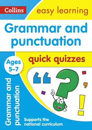 Carte Grammar & Punctuation Quick Quizzes Ages 5-7 Collins Easy Learning