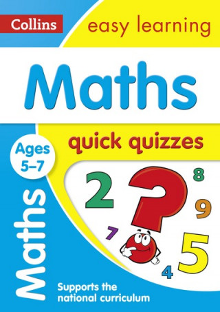 Carte Maths Quick Quizzes Ages 5-7 Collins Easy Learning