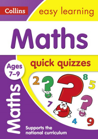 Carte Maths Quick Quizzes Ages 7-9 Collins Easy Learning