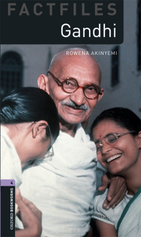 Könyv Oxford Bookworms Library Factfiles: Level 4:: Gandhi Audio Pack Rowena Akinyemi