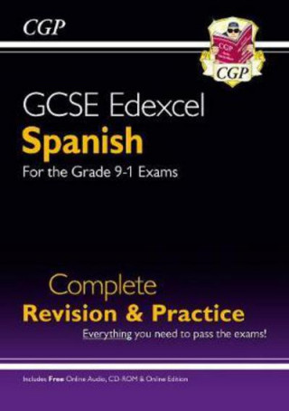 Книга GCSE Spanish Edexcel Complete Revision & Practice (with Free Online Edition & Audio) CGP Books