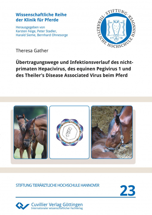 Książka Übertragungswege und Infektionsverlauf des nicht-primaten Hepacivirus, des equinen Pegivirus 1 und des Theiler?s Disease Associated Virus beim Pferd Theresa Gather