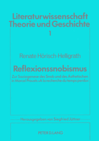 Knjiga Reflexionssnobismus Renate Horisch-Helligrath