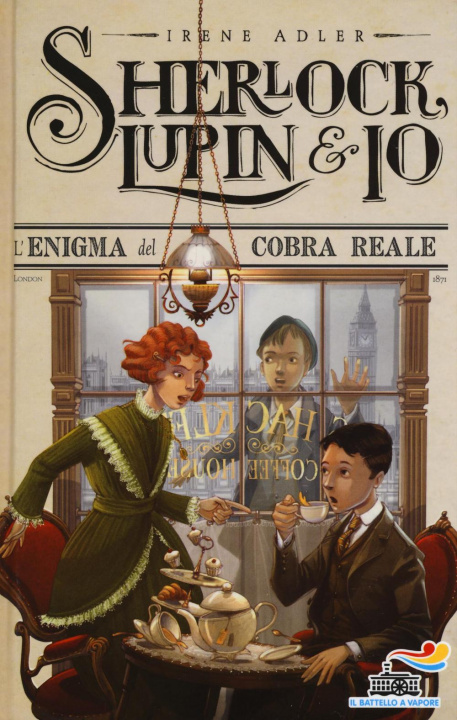 Kniha L'enigma del Cobra Reale Irene Adler