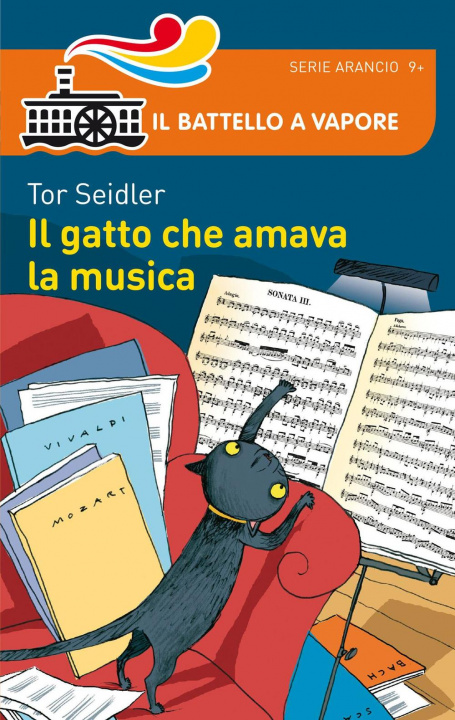 Livre Il gatto che amava la musica Tor Seidler