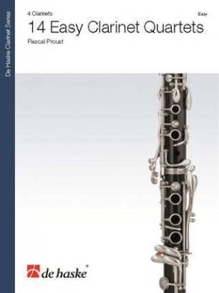 Livre 14 Easy Clarinet Quartets Pascal Proust