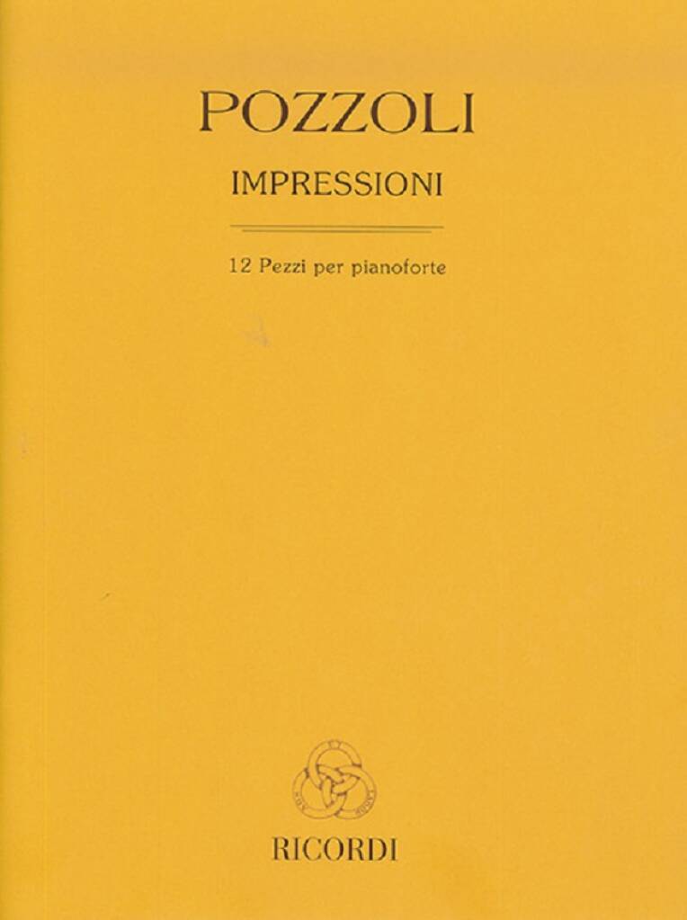 Buch Impressioni Ettore Pozzoli