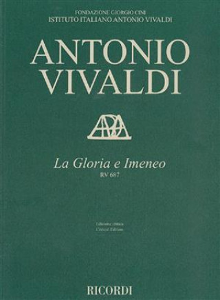 Könyv La Gloria e Imeneo, RV 687 Antonio Vivaldi