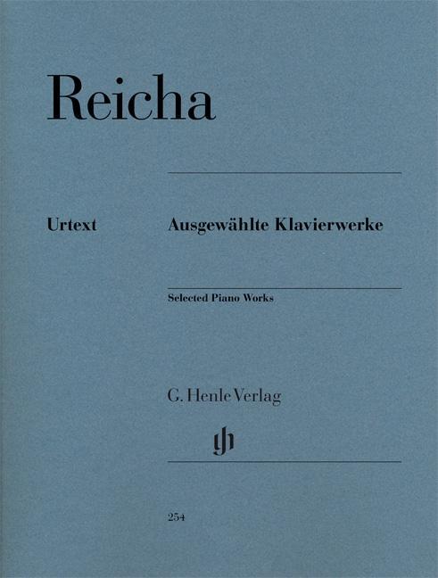 Carte Ausgewählte Klavierwerke Anton Reicha