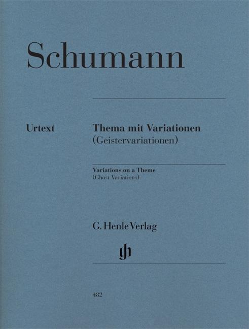 Kniha Schumann, Robert - Thema mit Variationen (Geistervariationen) Robert Schumann