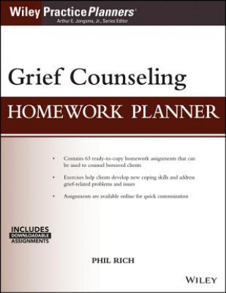 Carte Grief Counseling Homework Planner (w/ Download) Phil Rich