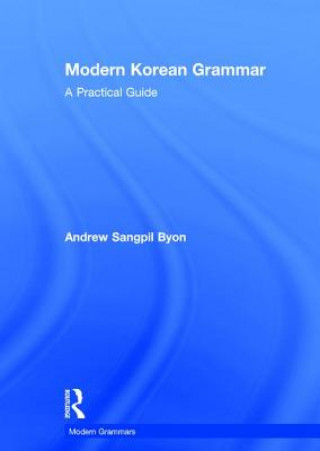 Книга Modern Korean Grammar Byon