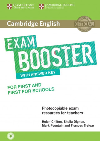Book Cambridge English Exam Booster for First and First for Schools with Answer Key with Audio Helen Chilton