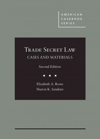 Книга Cases and Materials on Trade Secret Law Elizabeth Rowe