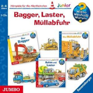 Audio Bagger,Laster,Müllabfuhr (Box) Wieso? Weshalb? Warum? Junior/Various