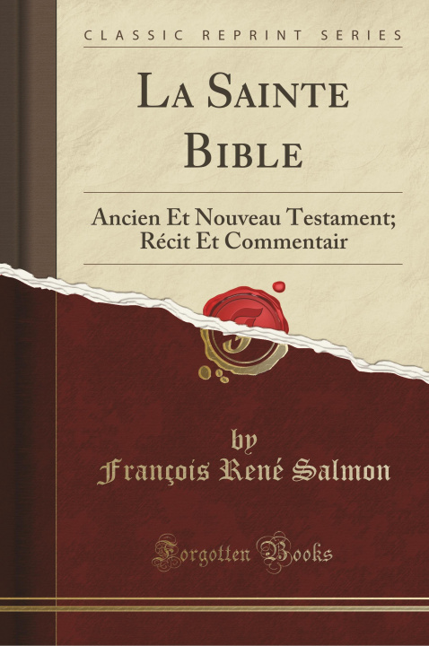 Kniha La Sainte Bible François René Salmon