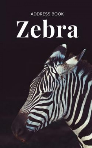 Kniha Address Book Zebra Journals R Us