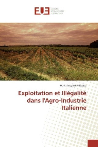 Książka Exploitation et Illégalité dans l'Agro-Industrie Italienne Marc-Antoine Frébutte