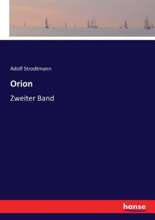 Książka Orion Adolf Strodtmann