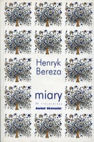Книга Miary 99 trojwierszy Bereza Henryk