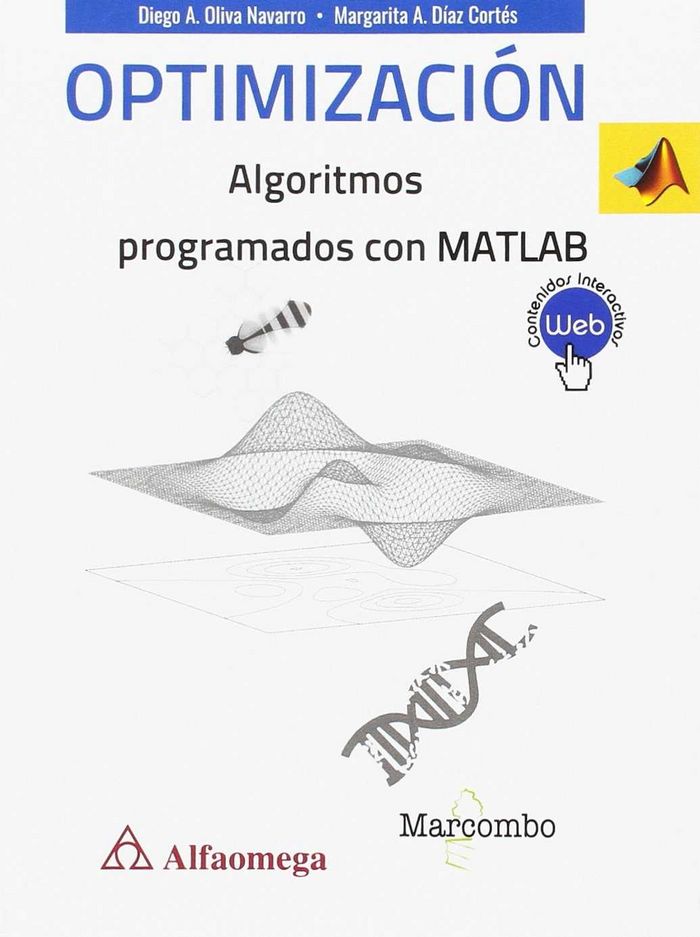 Kniha Optimización de Algoritmos programados con MATLAB 