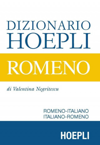 Carte Dizionario Hoepli romeno. Romeno-italiano, italiano-romeno Valentina Negritescu