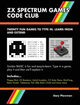 Carte ZX Spectrum Games Code Club Gary Plowman
