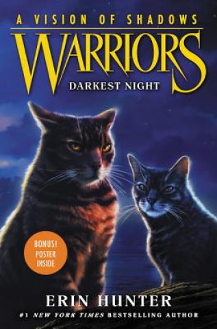 Carte Warriors: A Vision of Shadows #4: Darkest Night Erin Hunter