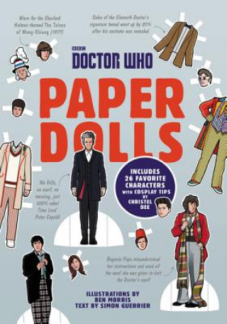 Kniha Doctor Who: Paper Dolls: A Coloring Book Simon Guerrier