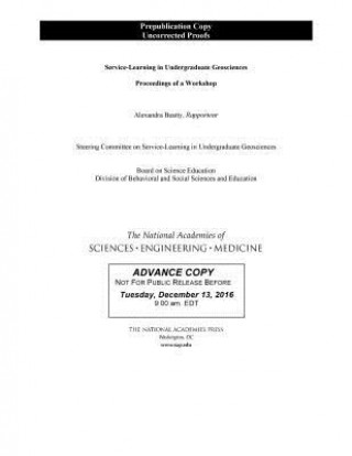 Carte Service-Learning in Undergraduate Geosciences: Proceedings of a Workshop National Academies of Sciences Engineeri