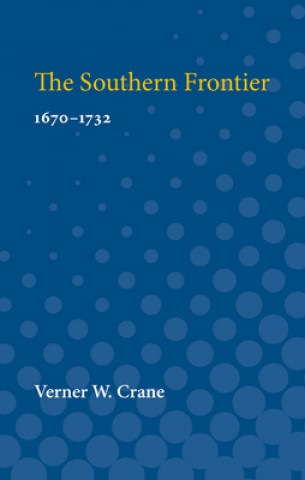 Könyv Southern Frontier Verner Crane