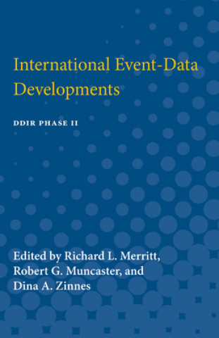 Könyv International Event-Data Developments Richard L. Merritt