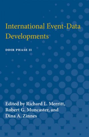 Książka International Event-Data Developments Richard L. Merritt