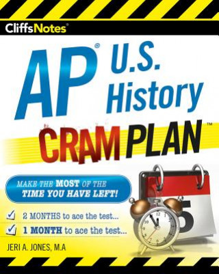 Carte CliffsNotes AP U.S. History Cram Plan Jeri A. Jones