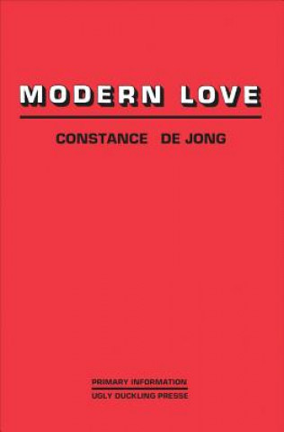 Kniha Modern Love Constance Dejong