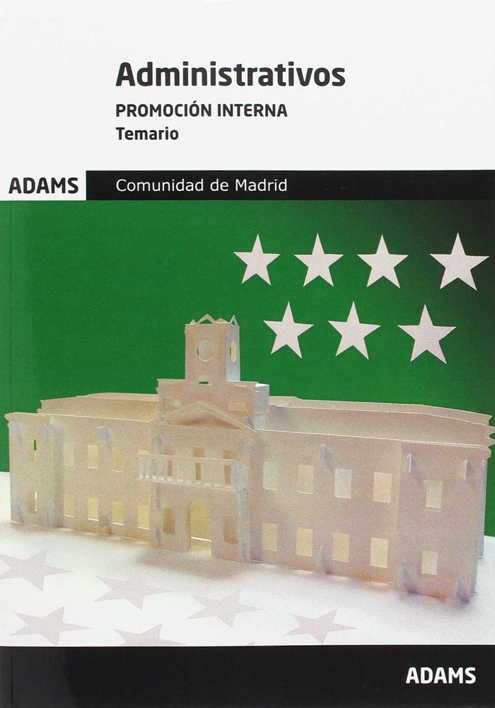 Книга Temario Administrativos Comunidad de Madrid. Promoción interna 