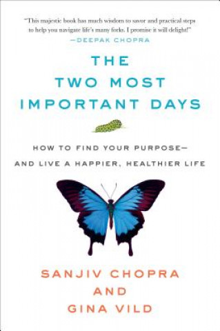 Carte The Two Most Important Days: How to Find Your Purpose - And Live a Happier, Healthier Life Sanjiv Chopra
