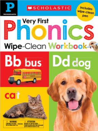 Könyv Very First Phonics Pre-K Wipe-Clean Workbook: Scholastic Early Learners (Wipe-Clean) Scholastic