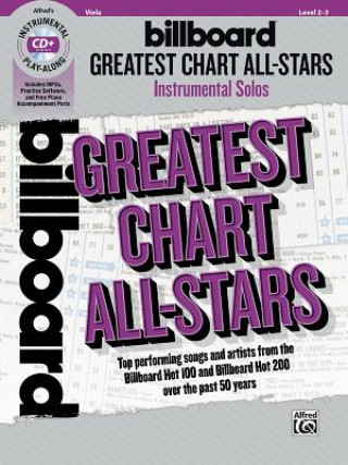 Kniha BILLBOARD GREATEST CHART ALL-S Alfred Music