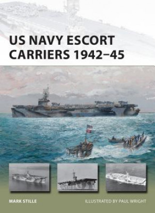 Carte US Navy Escort Carriers 1942-45 Mark Stille