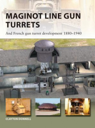 Könyv Maginot Line Gun Turrets Clayton Donnell