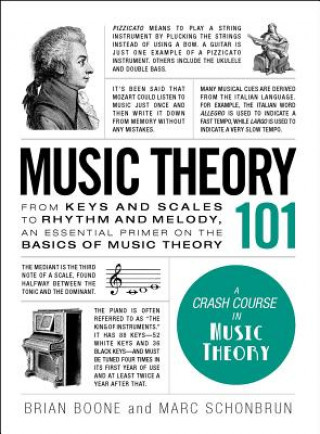 Kniha Music Theory 101 Brian Boone